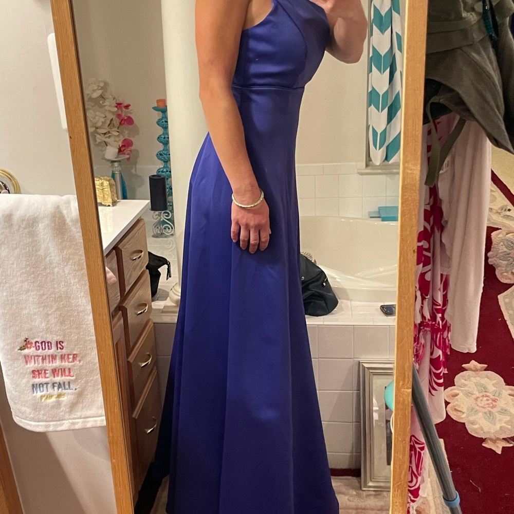 NWT Purple beautiful VINTAGE evening gown prom - Picture 3 of 12